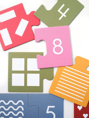 Puzzle Liczby i kształty