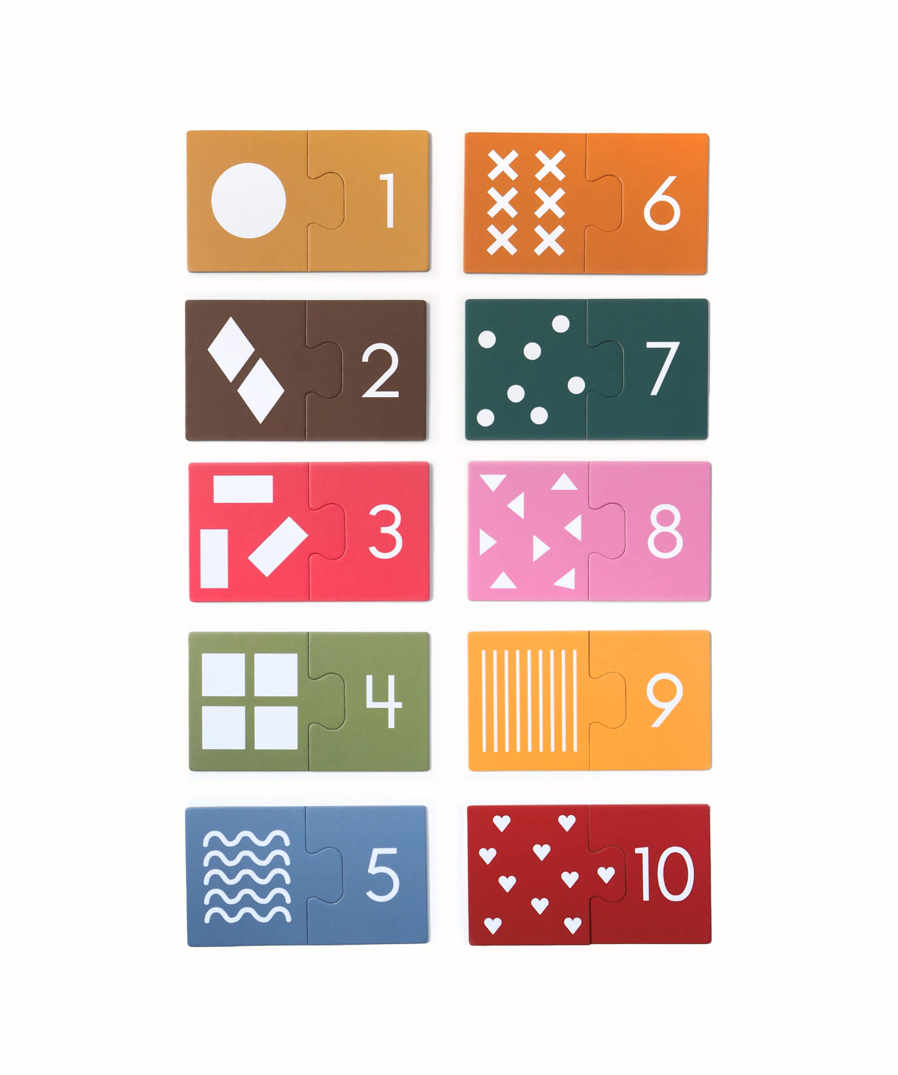 Puzzle Liczby i kształty