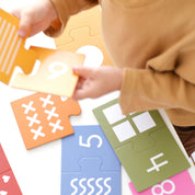 Puzzle Liczby i kształty