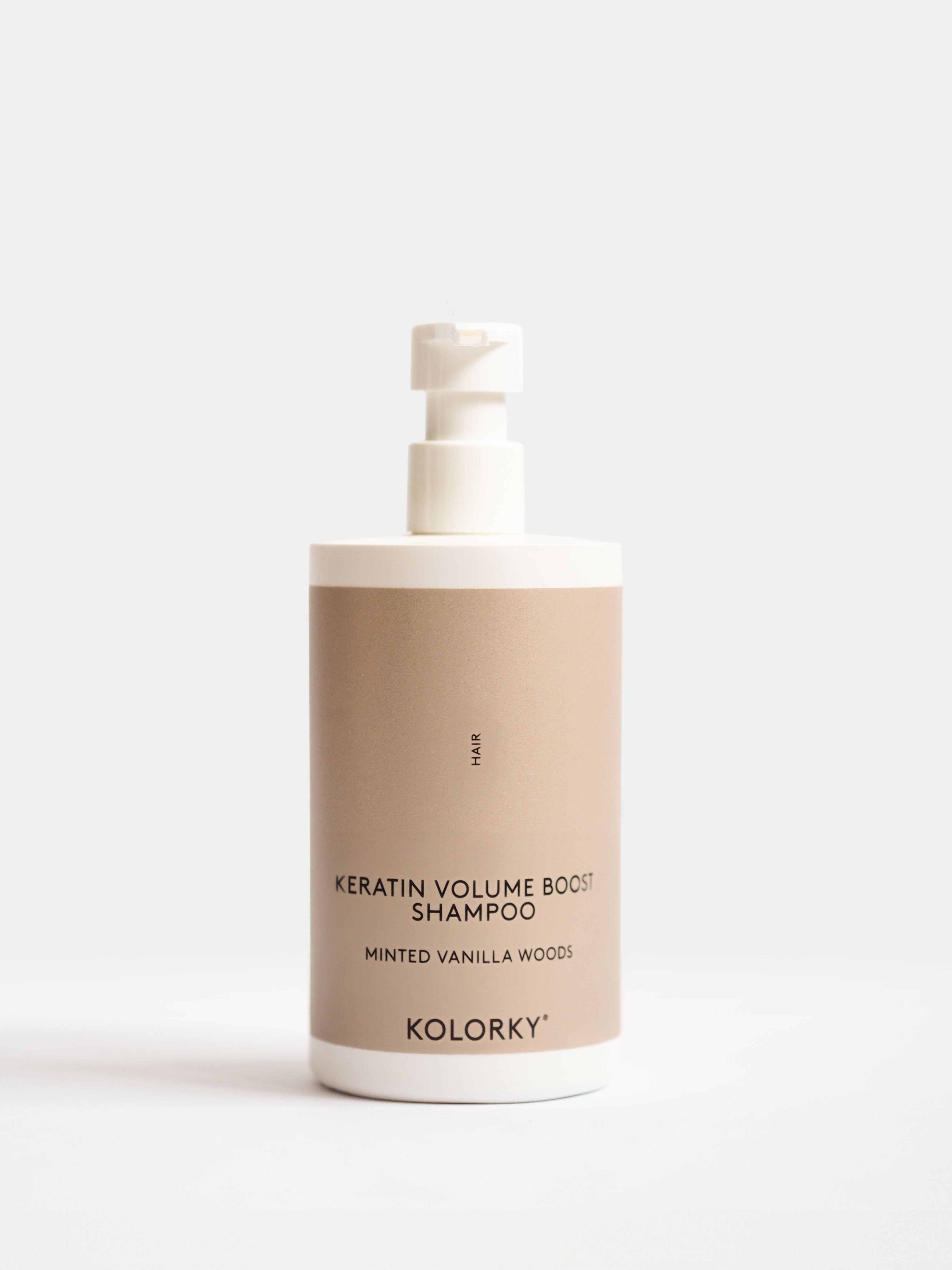 KERATINE VOLUME BOOST SHAMPOO, Minted Vanilla Woods, 390 ml