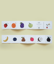 Leporello Owoce i kolory