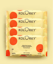 WET WIPES, Hamamelis, 4 opakowania